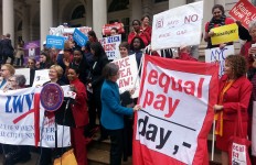 NYC Rally on Steps of City Hall with Speaker Mark-Viverito