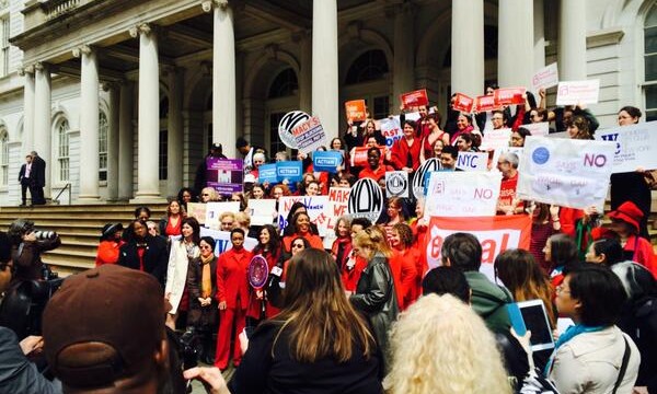 Largest NYC Equal Pay Day Rally ever!