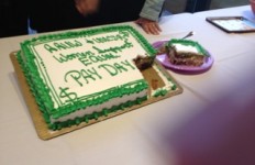 North Hempstead Equal Pay Day Cake minus the wage gap!
